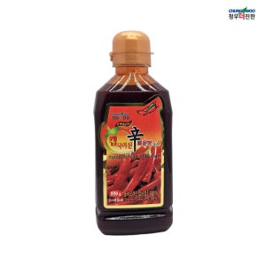 청우 더진한 캡사이신소스 550g