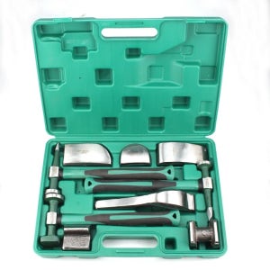 자동차 판금 공구 장비 수리도구 문콕 덴트 망치 정비 6개 판금 망치 세트 상자 공구