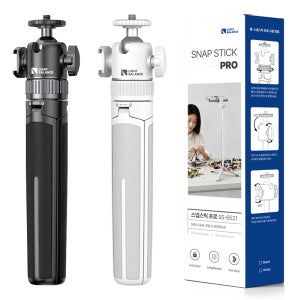 라이트밸런스 SS-6521 유튜브 미니 삼각대 브이로그 고프로 여행용 핸드폰 촬영 거치대