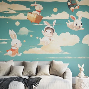 조이 141-8 뮤럴 키즈 동화적인 모험 가득한 수입벽지