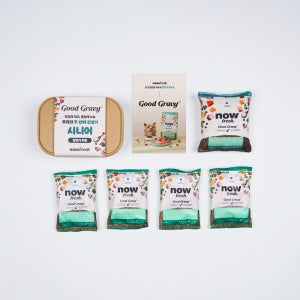 나우 굿그레이비 시니어 맛보기 사료샘플키트