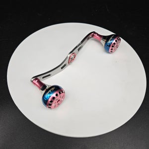 씨호크 더블핸들 베이트릴 다이와 시마노 호환튜닝 실버 / 블루