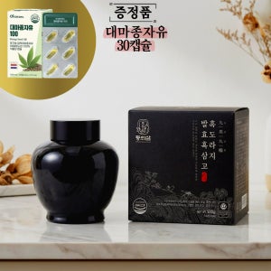 동의삼 발효 흑삼농축액 떠먹는액기스 부모님명절선물 500g, 3개