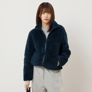 [스파오][리사이클] 베이직 퍼플리스 집업 (SPFZF4TC01 RE)_SPFZG11C01