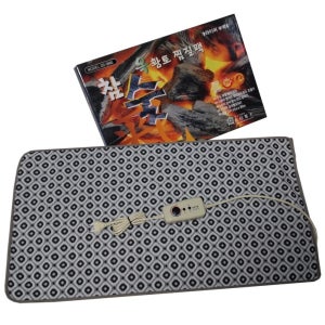 대신전자 참숯 옥 황토 대형 온열찜질기 어깨 허리 등 배 무릎 복부 전기찜질기