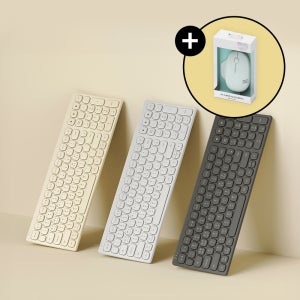 엑토 B604 커브드 숫자키 미니 인체공학 블루투스 키보드 충전식 무소음 노트북 아이패드
