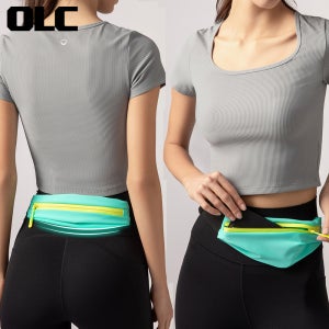 OLC 러닝 레이스 벨트 초경량 마라톤 런닝 가방