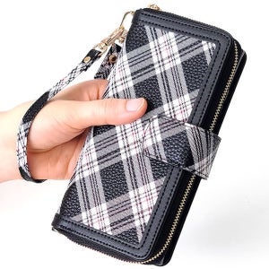 버디 지퍼 지갑 카드 케이스 블랙, 갤럭시A9프로 SM-G887N