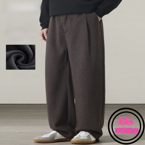 <b>남성용</b> 패셔너블 캐주얼 팬츠 루즈핏 스포츠 울 혼방 스트레이트 레그 봄 가을 마크 <b>페어</b>웨일 트렌디 바지