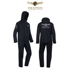 아티누스 AR-939 생활 방수형 동계 낚시복 상하의 세트 기능성 겨울 바다 낚시 레인슈트