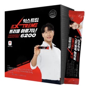 익스트림 트리플 아르기닌 6200 20ml x 30포 김종국 아르기닌 초고함량