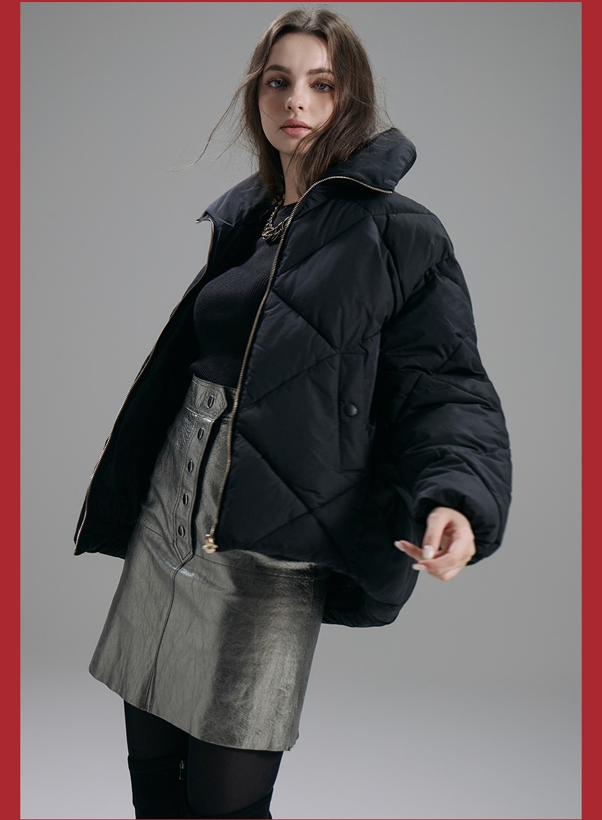[트루릴리전] 25FW 여성 빅카라 헤비패딩