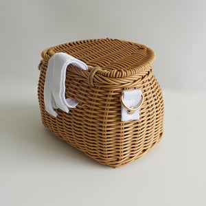 라탄 킥보드 자전거 바구니