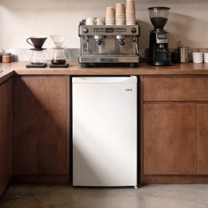 더함 소형 미니 냉동고 스탠드 서랍형 빵동고 CHIQ 냉동고 화이트 65L