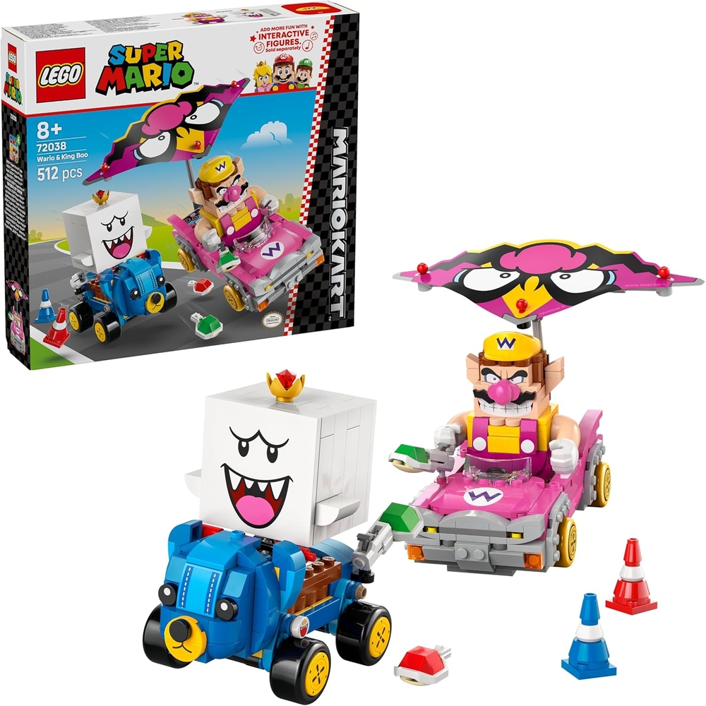 레고 슈퍼마리오 와리오 앤 킹부끄 카트 72038 LEGO