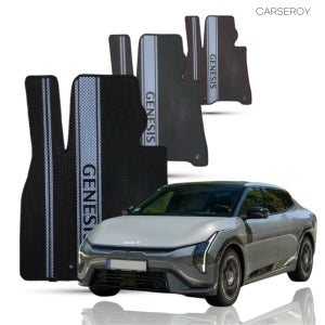 카새로이 기아 EV4 확장형 뉴코어 TPE 차량 고무 실내 바닥 발 매트 1열