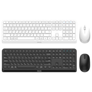 필립스 멀티 페어링 무선 키보드 마우스 세트 SPT6407