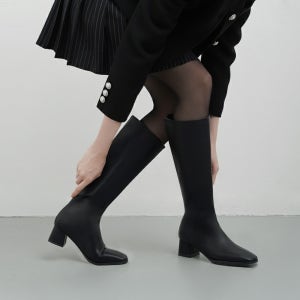 프라임 컷아웃 롱부츠 여성부츠 데일리 가을부츠