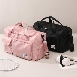 헬스장가방 운동가방여자 미니더플백 운동복 신발 더블백