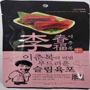 이춘복 슬림육포 18g x 200봉 이춘복의 비법 맥주안주 간식 코주부육포