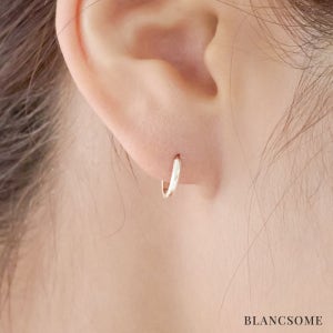 925실버 기본 링귀걸이 베이직 원터치귀걸이 심플 데일리이어링