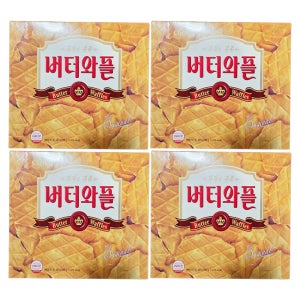 크라운 버터와플 316g X 4개