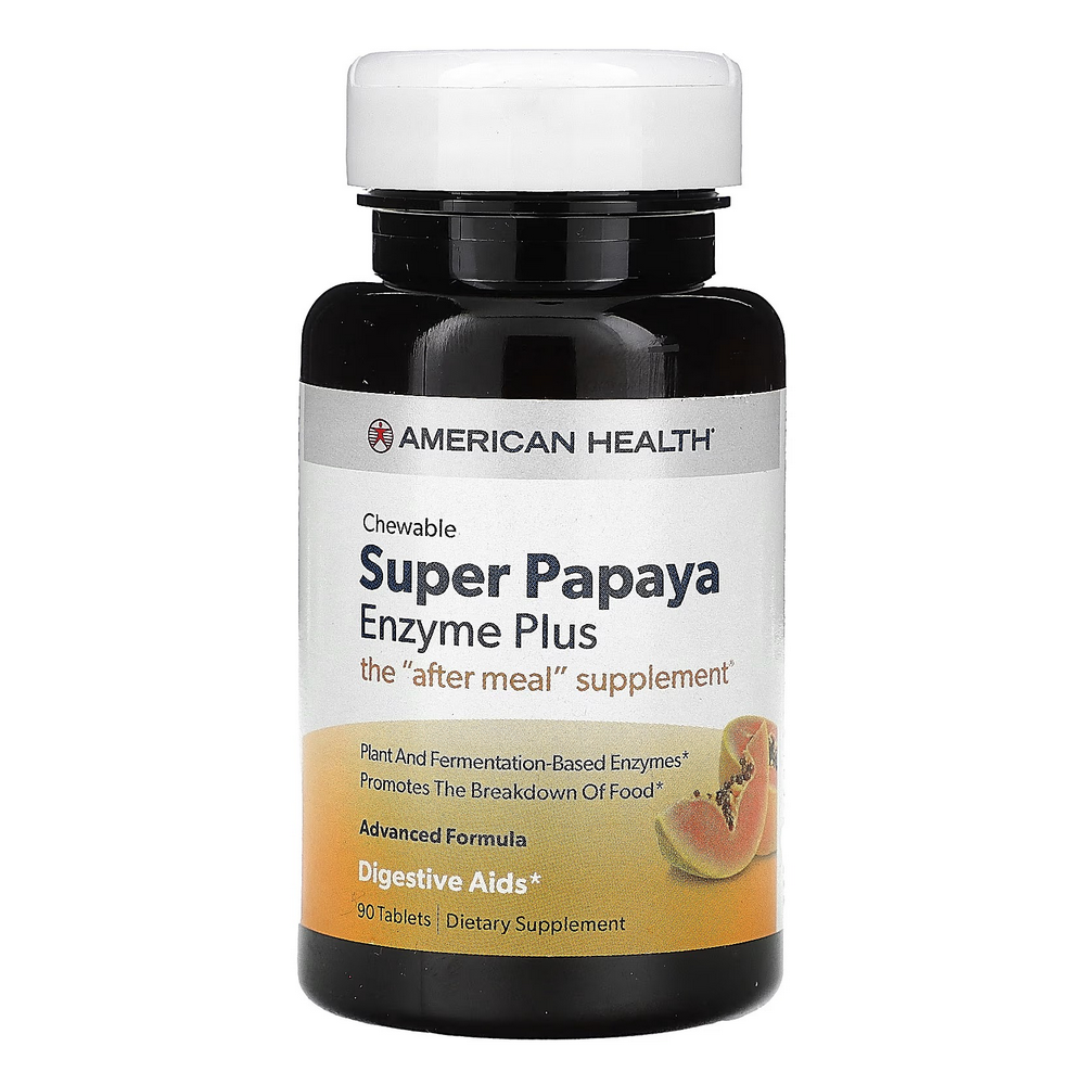아메리칸헬스 <b>수퍼 파파야 엔자임 플러스</b> 90타블렛