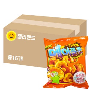 크라운 카라멜 메이플콘 74g X 16개 (1BOX)