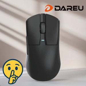 다얼유 A950G 무선 게이밍마우스 저소음 블랙