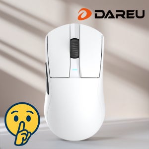 다얼유 A950G 무선 게이밍마우스 저소음 화이트
