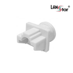 랜스타 RJ45 랜포트 먼지마개 포트 마개 1개입 화이트 LS-DC-RJ45-WTC