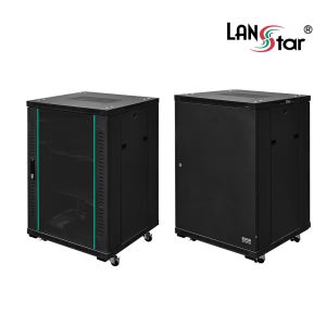 19인치 서버 통신 허브랙 공유기 보관 케이스 18U 블랙 LS-1000HB