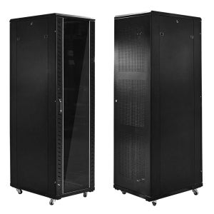 고급형 통신 19인치 서버랙 허브랙 공유기 보관 케이스 42U 블랙 LS-2000HQ