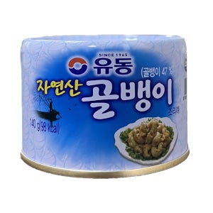 유동 자연산 골뱅이 140g, 48개