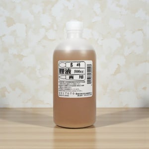 아교풀 민화그리기 한국화 밑작업 고정 물아교 액 정착액 500cc