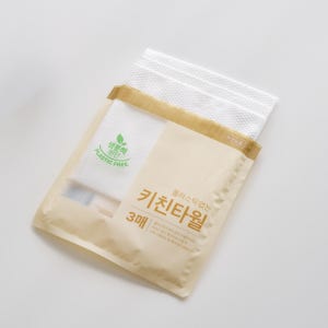순둥이 소프트메이트 플라스틱 없는 키친타월 3매입 5팩 /생분해 빨아쓰는 행주