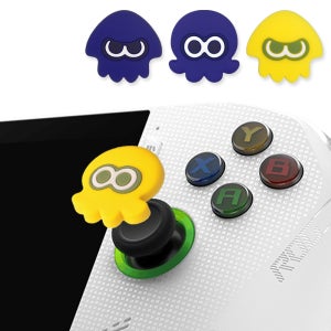 ROG Xbox Ally 호환 UMPC 스플래터 패밀리 실리콘 스틱캡 4P SET