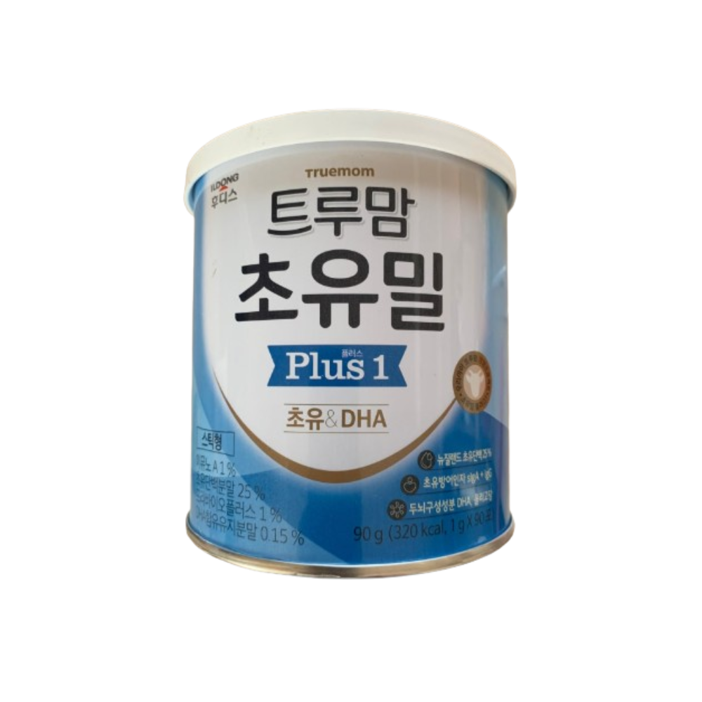 일동후디스 트루맘 초유밀 플러스 초유 DHA 1단계 1g 90포 90g 1개