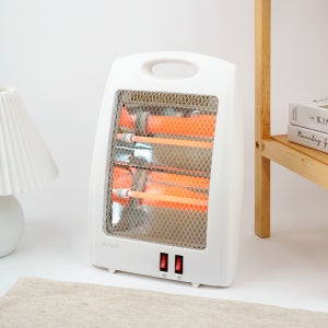 카프 전기히터 가정용 사무실 난로 미니 소형 석영관 난방기 온열기 KF-FH04