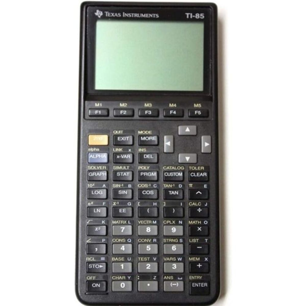 그래핑 계산기 그래픽 블루 그래프 공학용 고급 카티가 TI