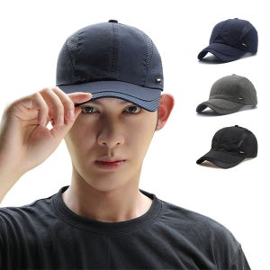 SY 남성 메쉬 아웃도어 스포츠 모자 IT28336
