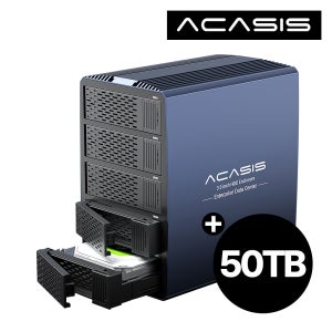 ACASIS 아카시스 EC-7355 50TB (아이언울프 10TB X 5) RAID 5베이 외장스토리지 DAS 외장하드