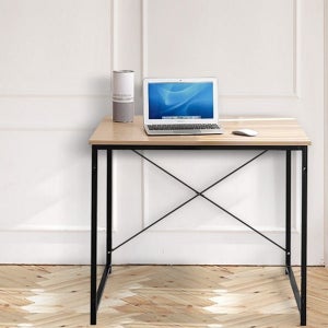 다용도 기본 우드 책상 심플 원목 미니 책상 학생 공부