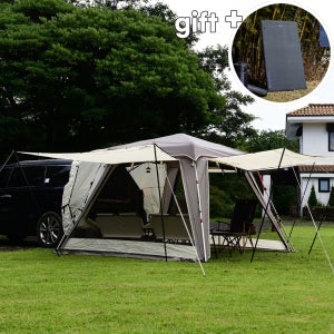 제드 오토듀얼팔레스AL 확장플라이 세트 경량 알루미늄 오토폴 카니발도킹