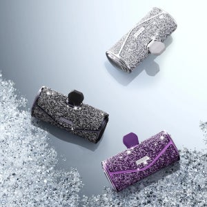 아이워크 도킹형보조배터리 선물용 C타입 휴대용 미니 5000mAh, 퍼플