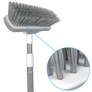 올지 하드 청소솔 길이조절 화장실 욕실 틈새 바닥 타일 목욕탕 솔 브러쉬 화이트, 5개