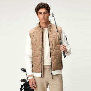 남성 골프 경량패딩 패딩점퍼 방풍니트 자켓 가을 겨울 골프웨어 QUILTPAD