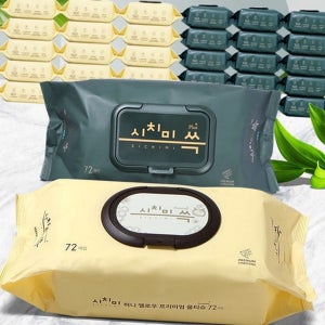 순한 대용량 물티슈 프리미엄 도톰한 물티슈 엠보싱 72매