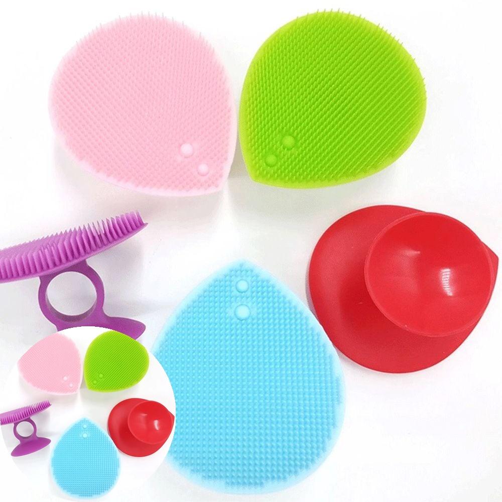 진동브러쉬 <b>웰럽</b> 모공 세안 브러쉬 랜덤색상 얼굴 실리콘 1개