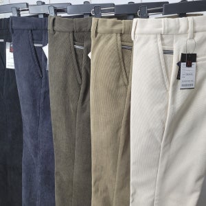 남자 골덴 기모스판바지 코듀로이 겨울바지 추위가라